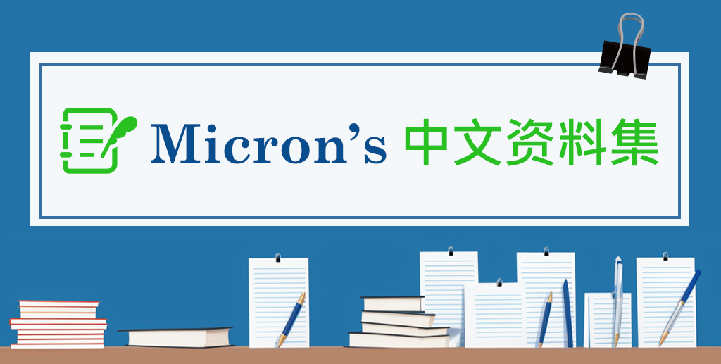 Micron’s 中文资料集